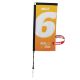 Customizable 7' Premium Rectangle Sail Sign Kit (Double-Sided with Ground Spike)