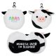  Cow 2-in-1 Pillow Sleep Mask