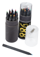 12 Pc. Colored Pencil Tube Set