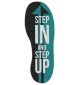 Sexual Assault & Harassment Prevention Surface Grip Footprints (Set of 10)
